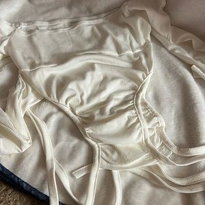 Body suit cream color